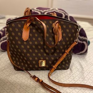 Authentic Dooney&Bourke Leather Satchel